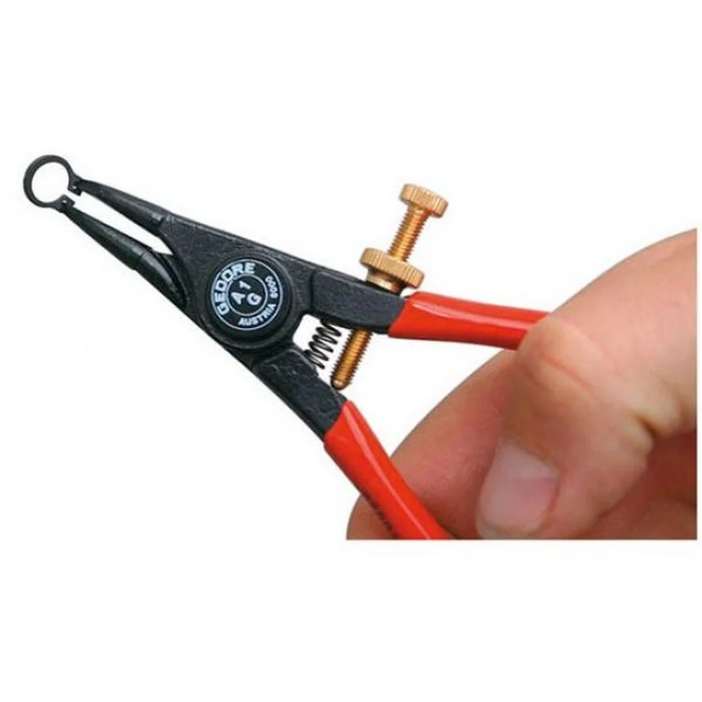 Alicate para Aneis Externos Curvo Com Limitador CRV 5.1/2" Gedore 8000 A1G