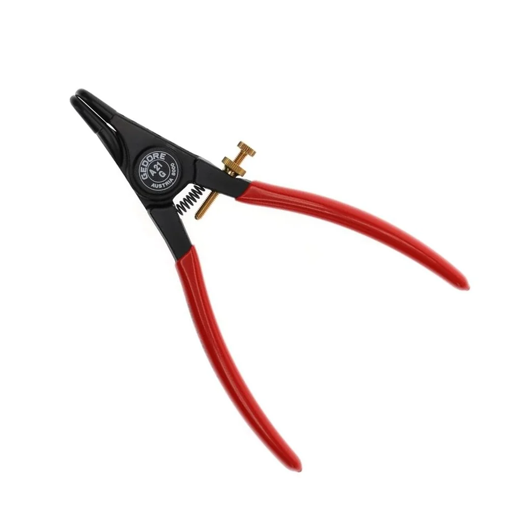 Alicate para Aneis Externos Curvo Com Limitador CRV 7" Gedore 8000 A21G
