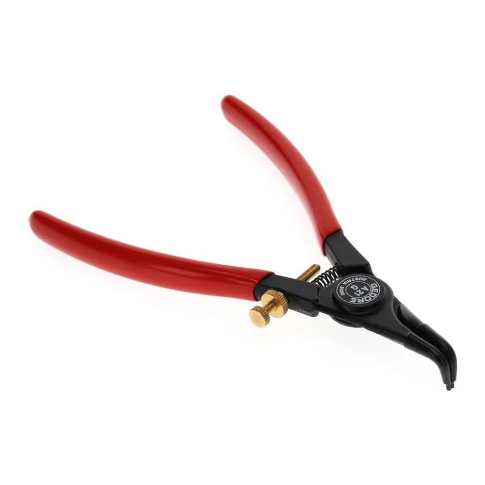 Alicate para Aneis Externos Curvo Com Limitador CRV 7" Gedore 8000 A21G