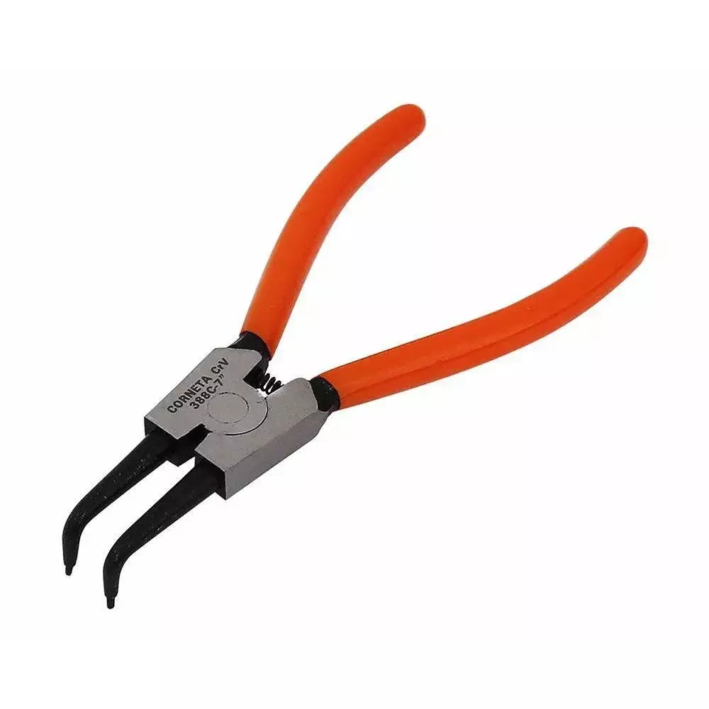 Alicate para Aneis Externos Curvo CRV 7" Corneta 4138804