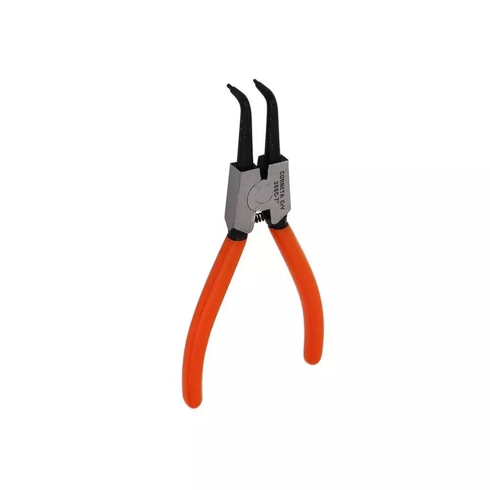 Alicate para Aneis Externos Curvo CRV 7" Corneta 4138804