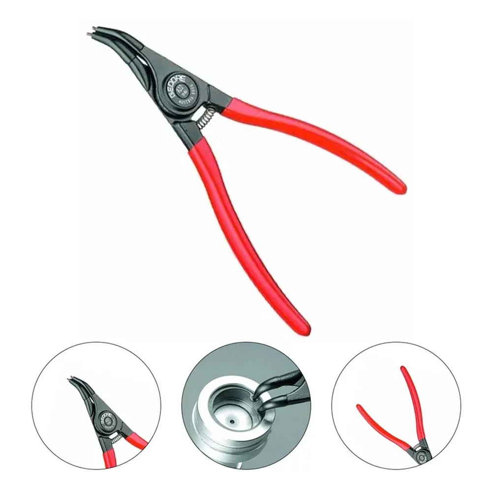 Alicate para Aneis Externos Curvo CRV 7" Gedore 8000 A22