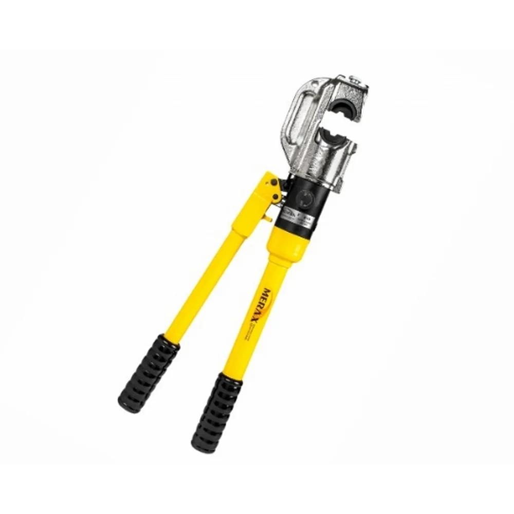 Alicate Prensa Terminal Hidraulico Com 12 Matrizes Sextavadas - 16A400MM2 Merax HHY400B