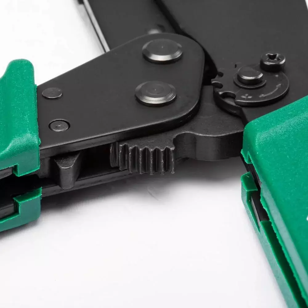 Alicate Prensa Terminal Ilhos Com Catraca 0,5-6MM2 Sata ST91102ST