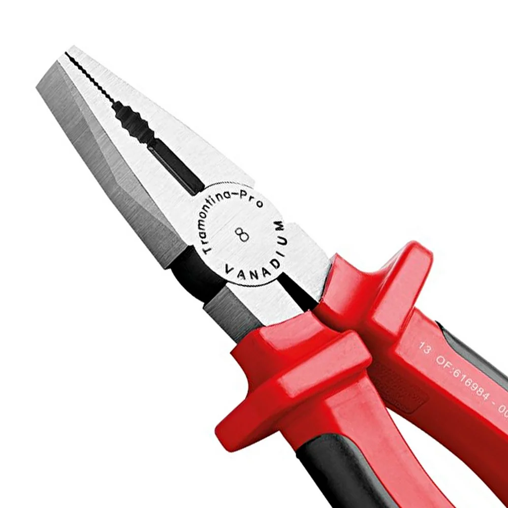 Alicate Universal Isolado 1000V IEC60900 NR10 CRV 8" Tramontina Pro 44300/028