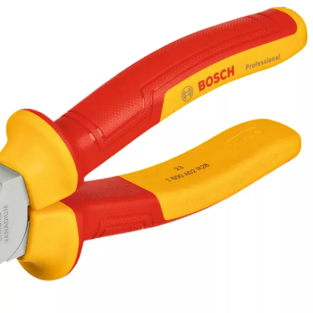 Alicate Universal Isolado 1000V VDE EN/IEC60900 CRV 7" Bosch 1600A02NE1
