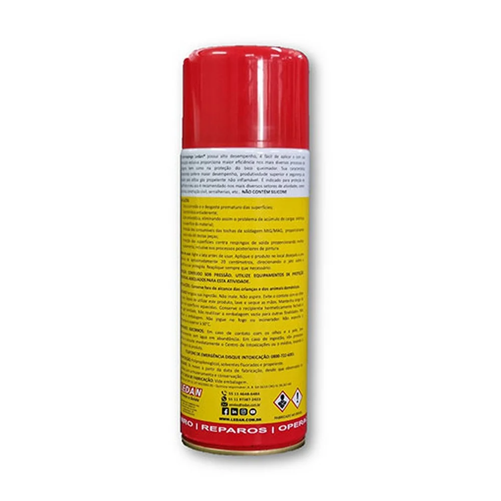 Antirrespingo Sem Silicone Aerosol 350G Ledan 3543