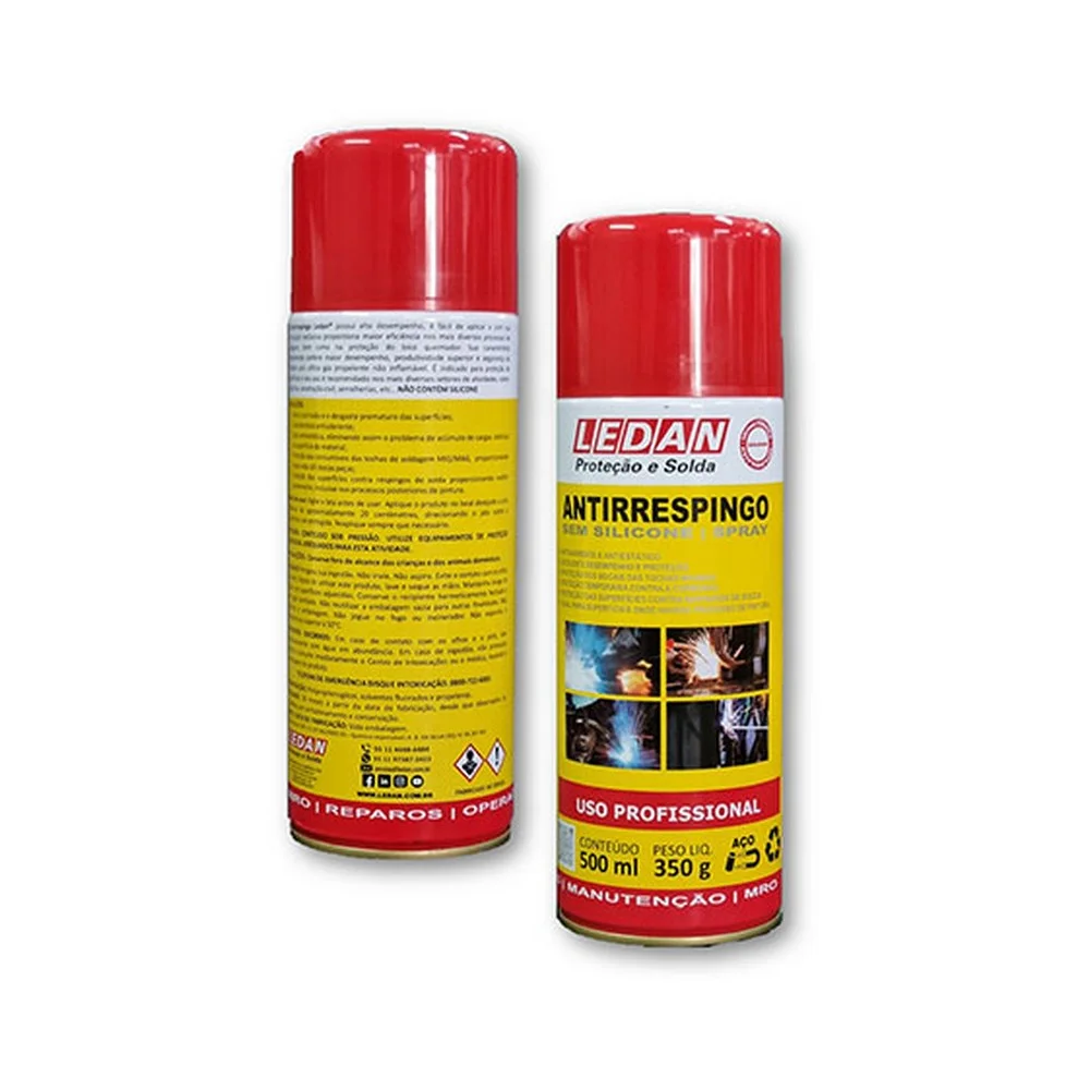 Antirrespingo Sem Silicone Aerosol 350G Ledan 3543