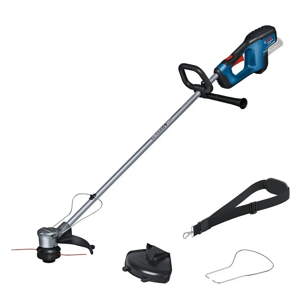 Aparador de Grama a Bateria 18V Brushless Sem Carregador e Bateria 330MM Bosch GRT 18V-33
