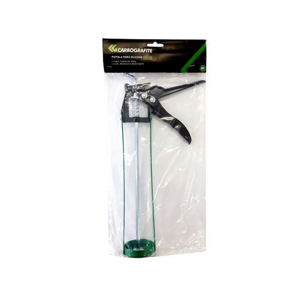 Aplicador de Silicone Metalico Aberto Carbografite CG128