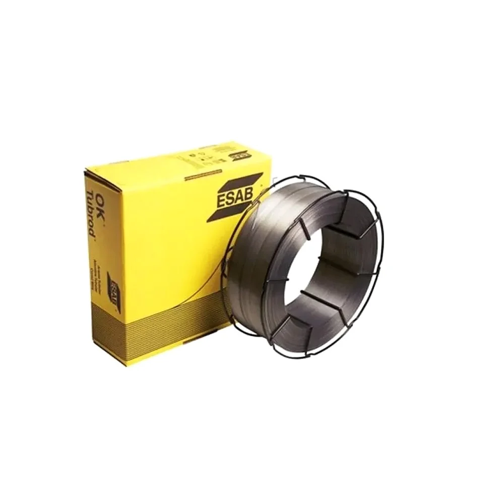 Arame Tubular E71t-1 Com Protecao Gasosa Fornecido Rolo de 15KG 1,2MM Esab WELD 71T