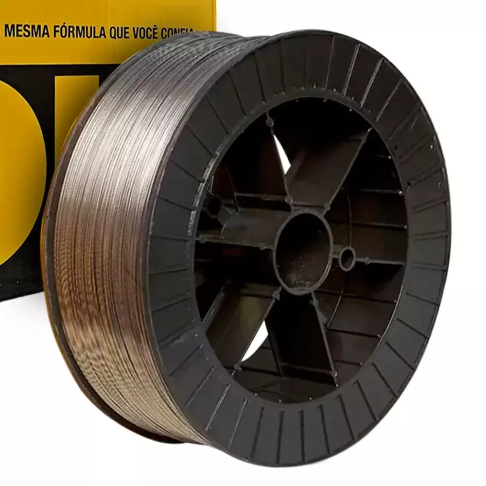 Arame Tubular E81t1-B2c Com Protecao Gasosa Fornecido Rolo de 16KG 1,6MM Esab TUBROD 81B2