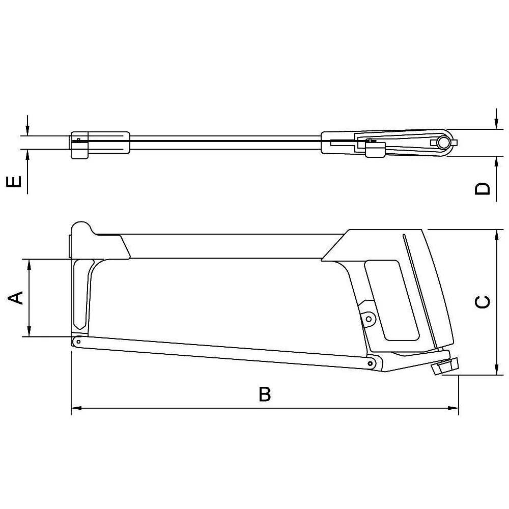 Arco de Serra Fixo Cabo Fechado 12" Tramontina Pro 44032/012