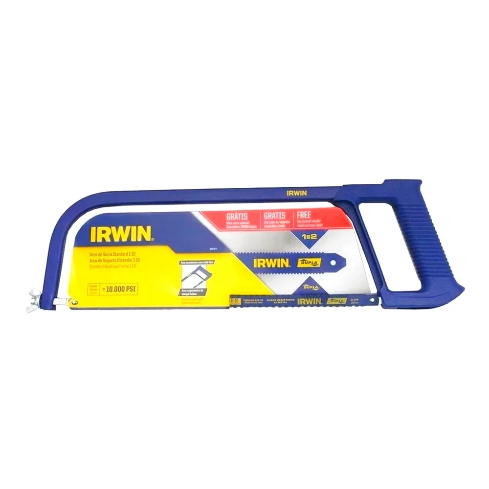 Arco de Serra Fixo Cabo Fechado de Plastico Com Tensionador 12" Irwin I-10
