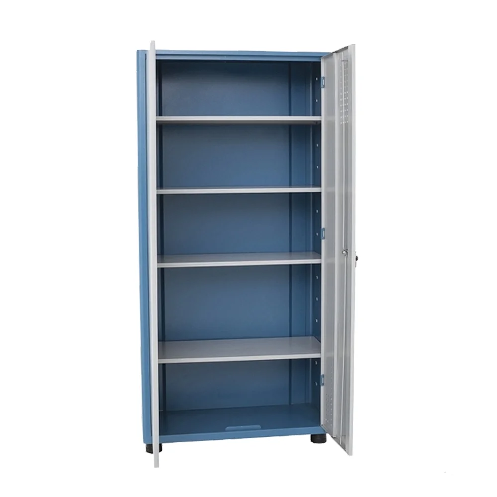 Armario Vertical para Ferramentas Com 4 Prateleiras e 2 Portas 90X37X185CM Marcon AM-71