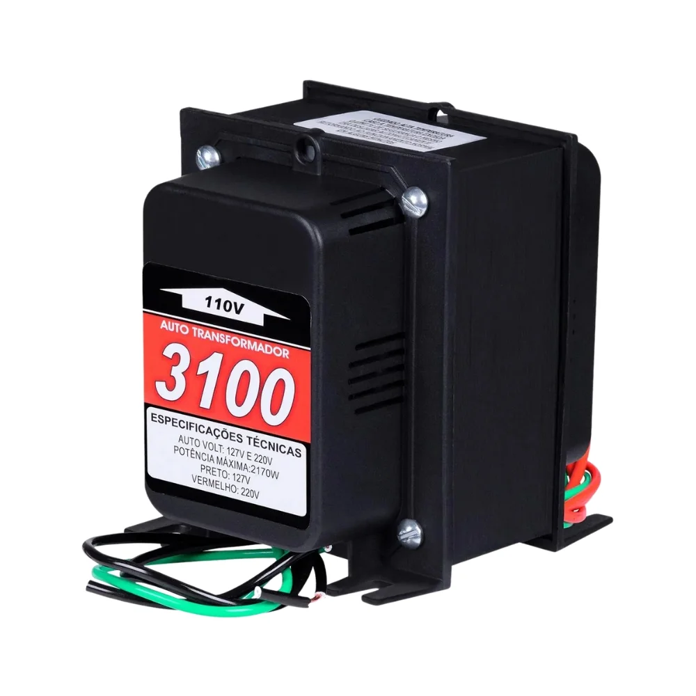 Auto Transformador 3100VA Bivolt 2170W Kitec 3100VATCF