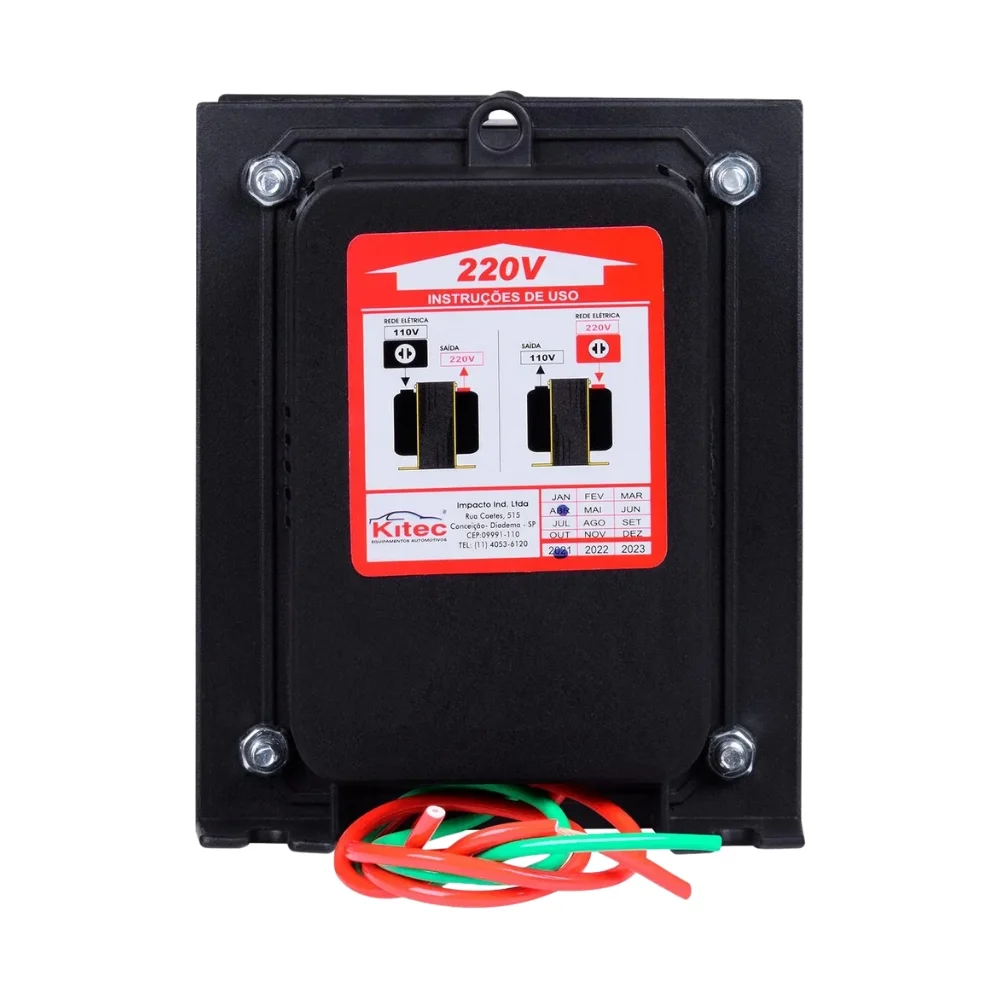 Auto Transformador 3100VA Bivolt 2170W Kitec 3100VATCF