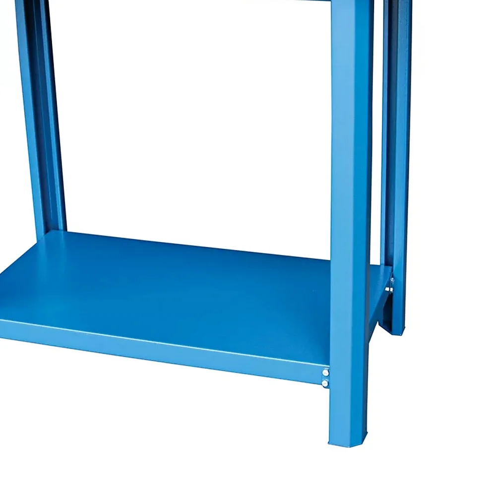 Bancada Aberta Desmontavel Tampo de Madeira Com 1 Prateleira 100X60X90CM Fercar 100CDD