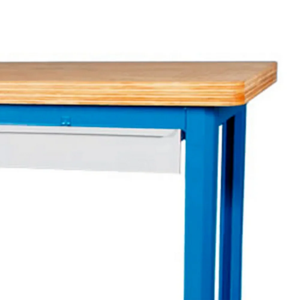 Bancada Aberta Tampo de Madeira Com 3 Gavetas e 1 Prateleira 200X60X92CM Fercar 203CD Bancada Aberta Tampo de Madeira Com 3 Gavetas e 1 Prateleira 200X60X92CM Fercar 203CD