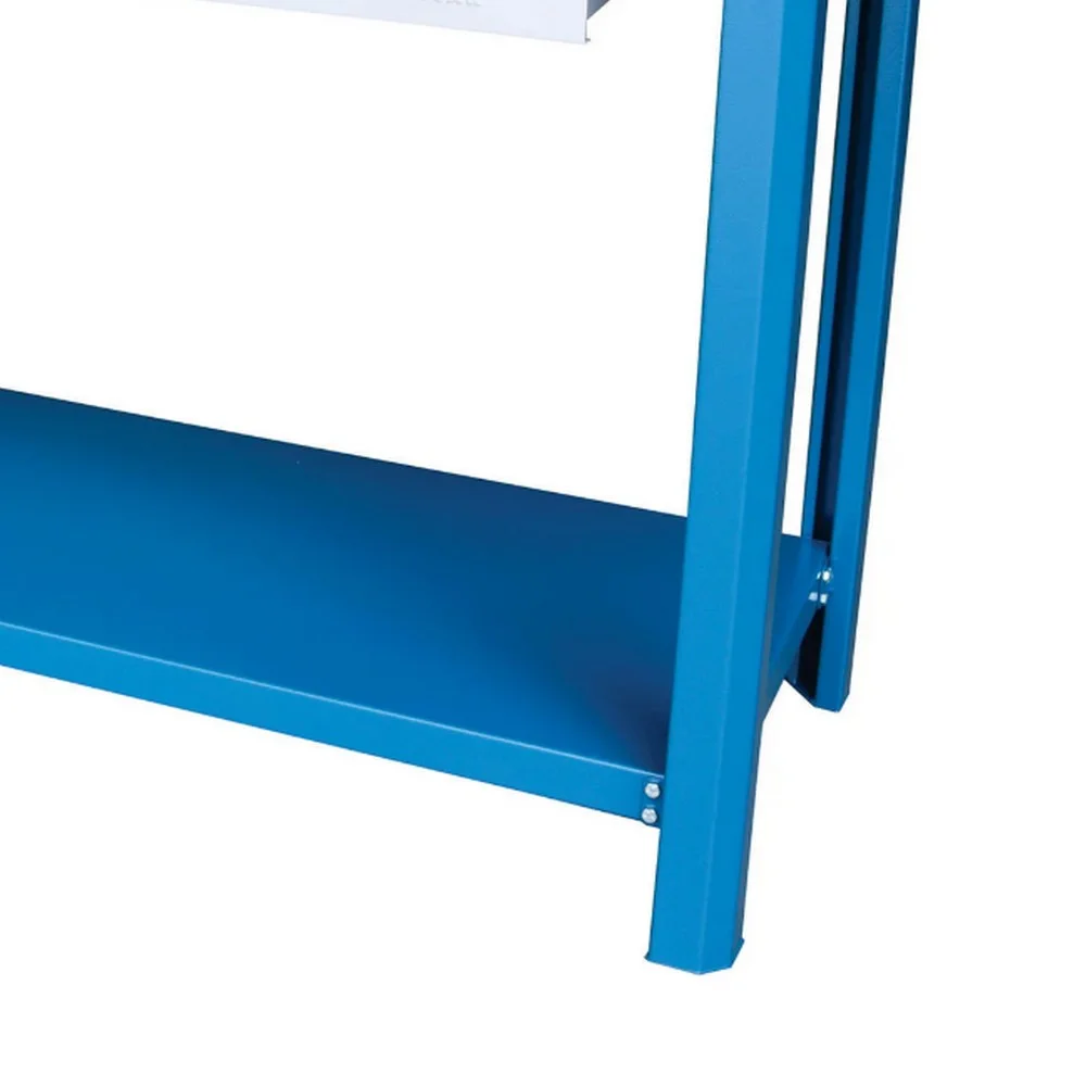 Bancada Desmontavel com Tampo de Aco 2 Gavetas 140X54X86CM Fercar 152AD