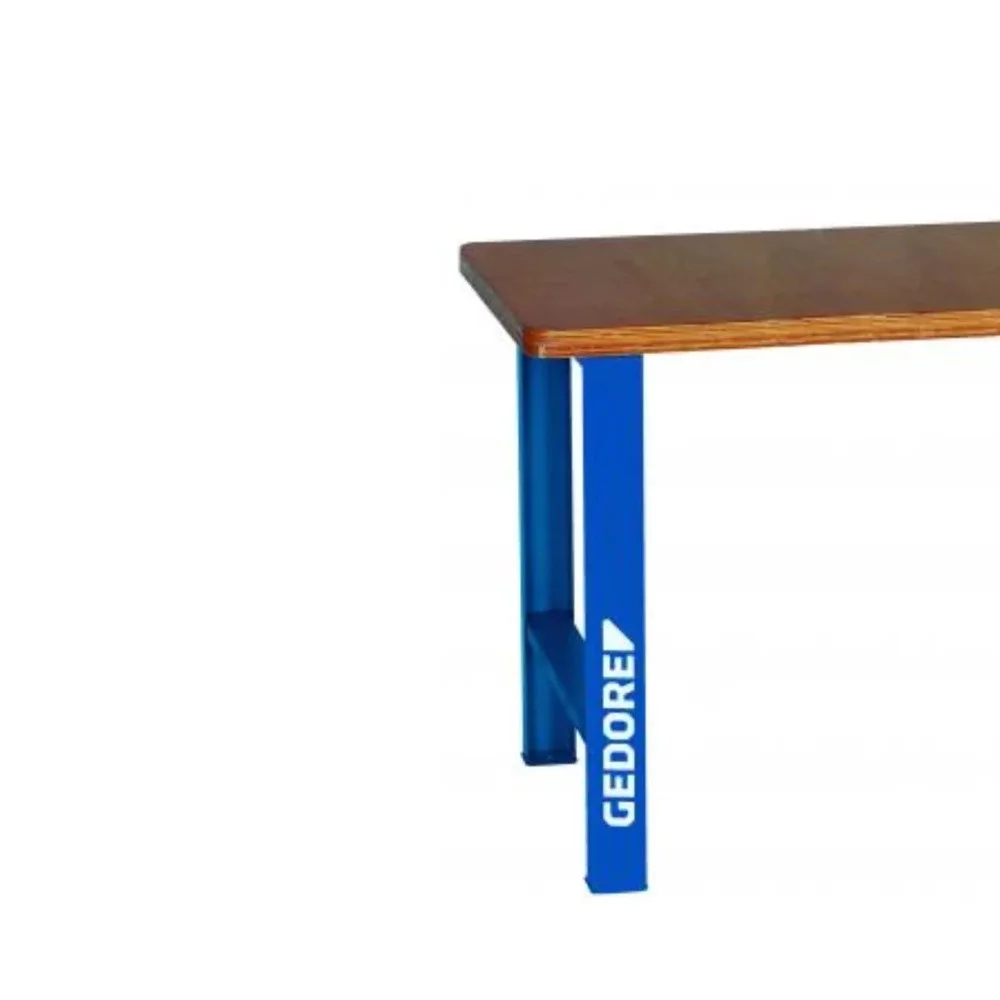 Bancada Tampo de Madeira Com 1 Modulo de 3 Gavetas e 1 Porta 150X70X84CM Gedore 30830-84522