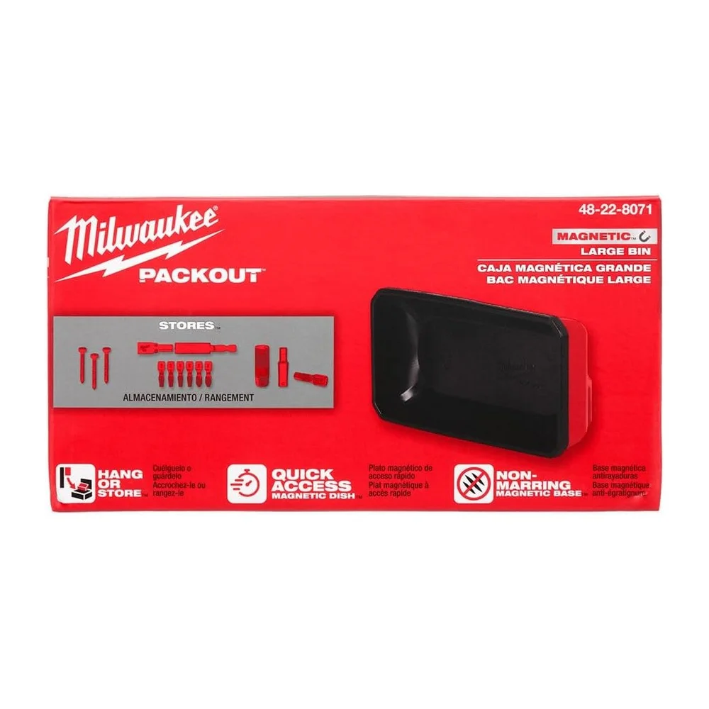Bandeja Retangular Magnetica 8" Milwaukee 48-22-8071