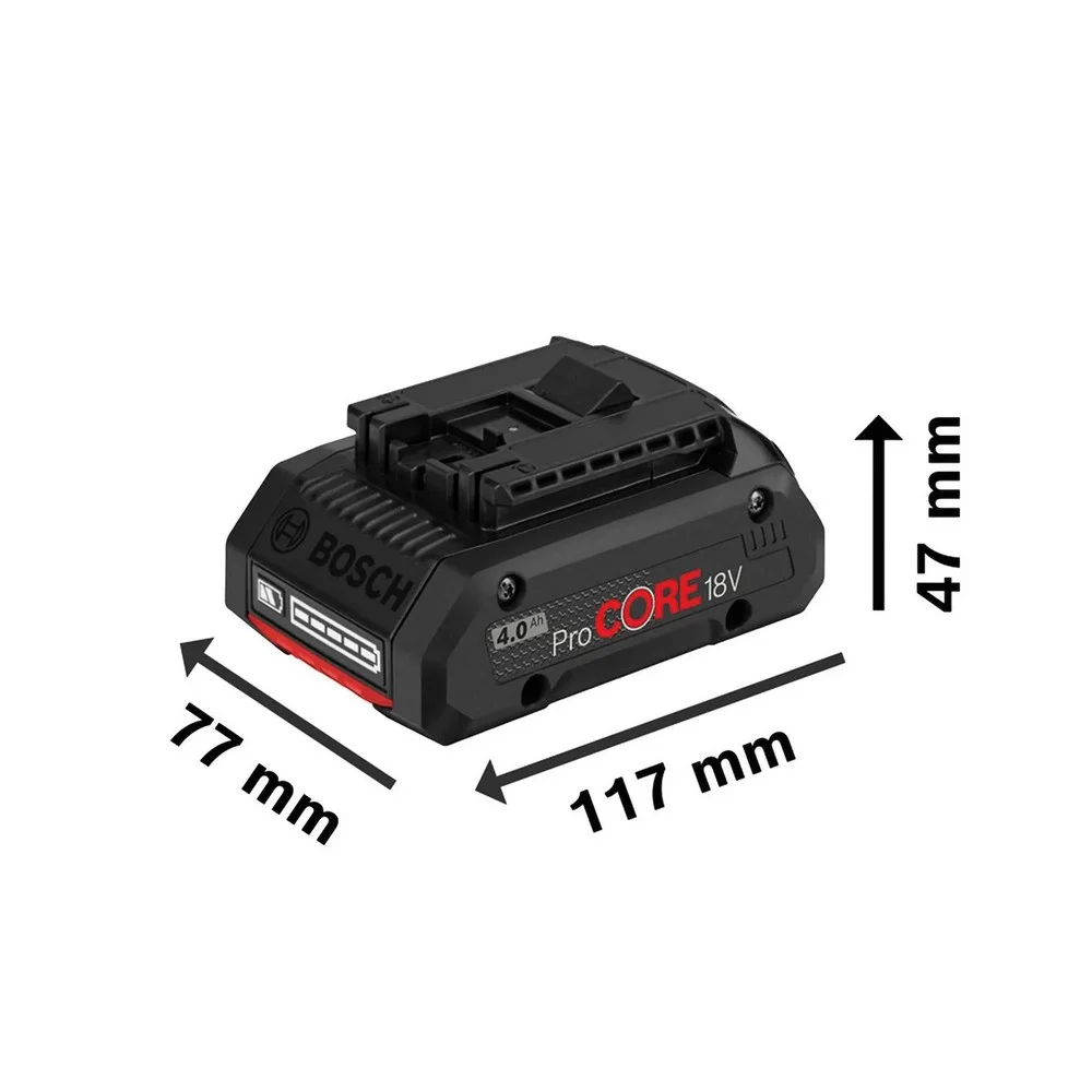 Bateria de Ions de Litio Procore 18V-4Ah Bosch 1600A016GB