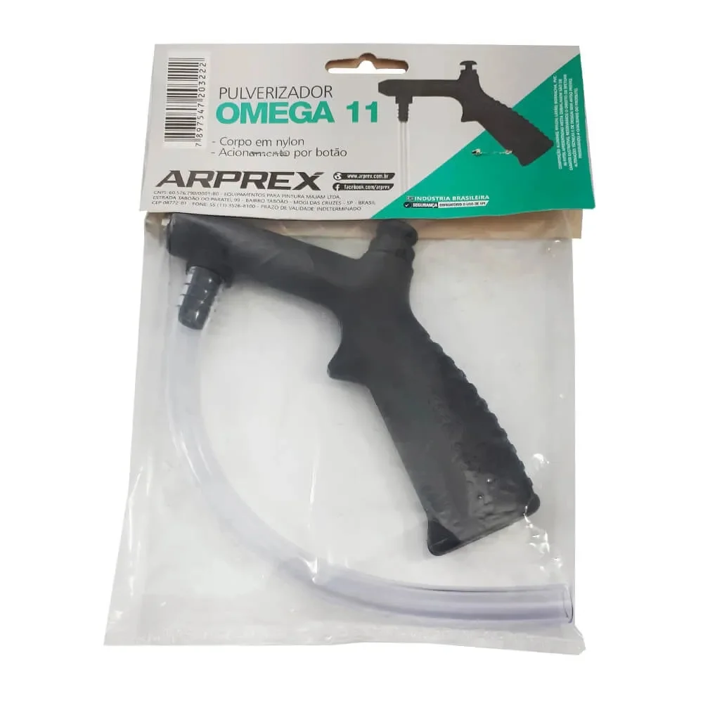 Bico Pulverizador Curto Em Nylon com Botao Sem Caneca Arprex OMEGA 11