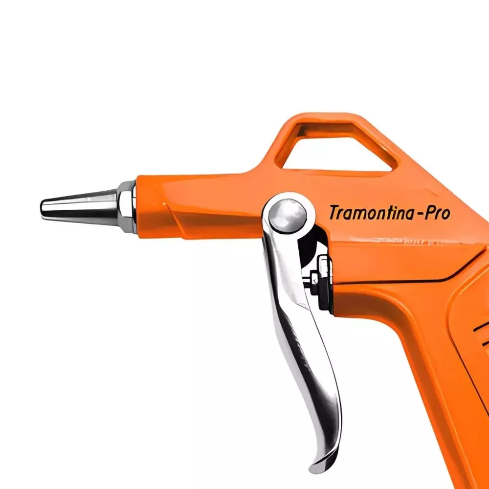 Bico Soprador Curto de Ar para Limpeza Corpo de Aluminio com Gatilho Tramontina Pro 46300/100