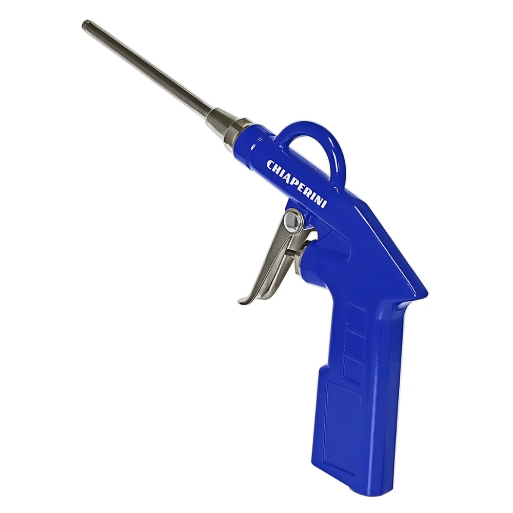 Bico Soprador Longo de Ar para Limpeza Corpo Em Aluminio com Gatilho 12CM Chiaperini CH BL-12