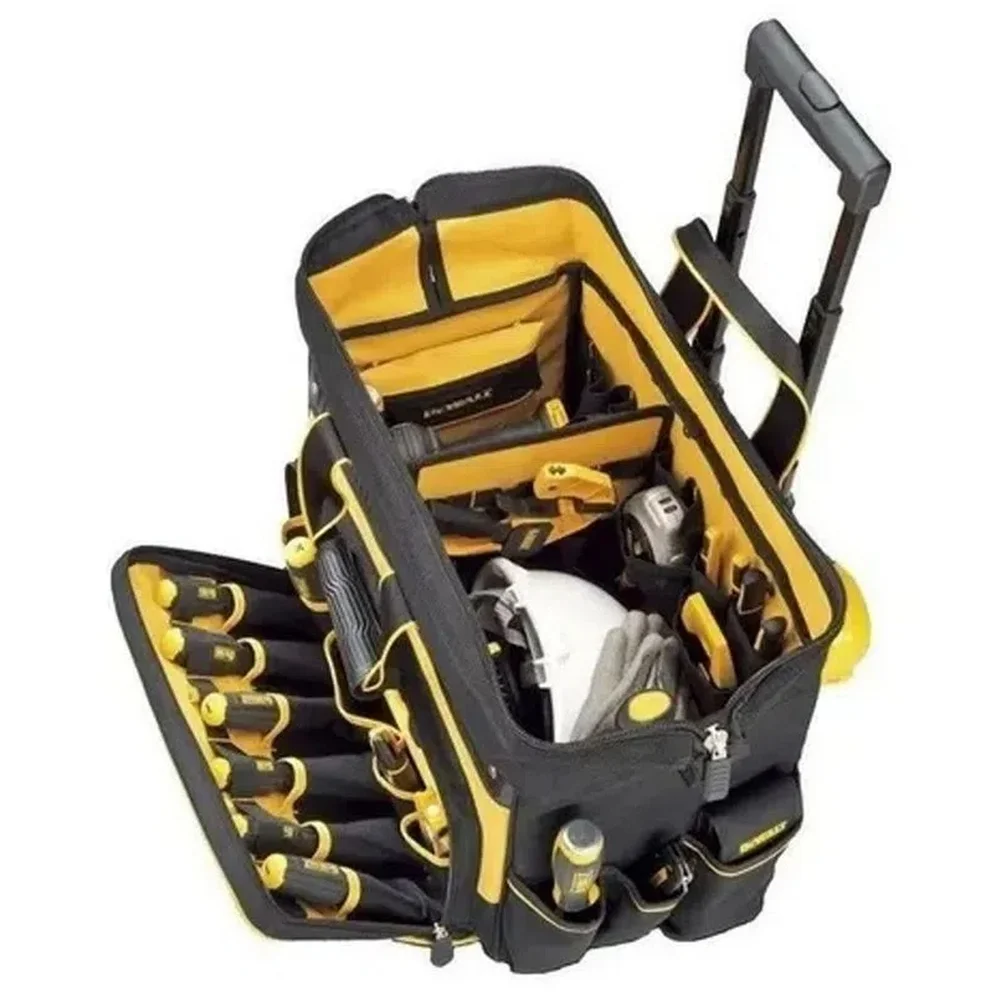 Bolsa Multitak para Ferramentas 63 Bolsos Com Rodas e Alca Telescopica 18" Dewalt DWST82929LA