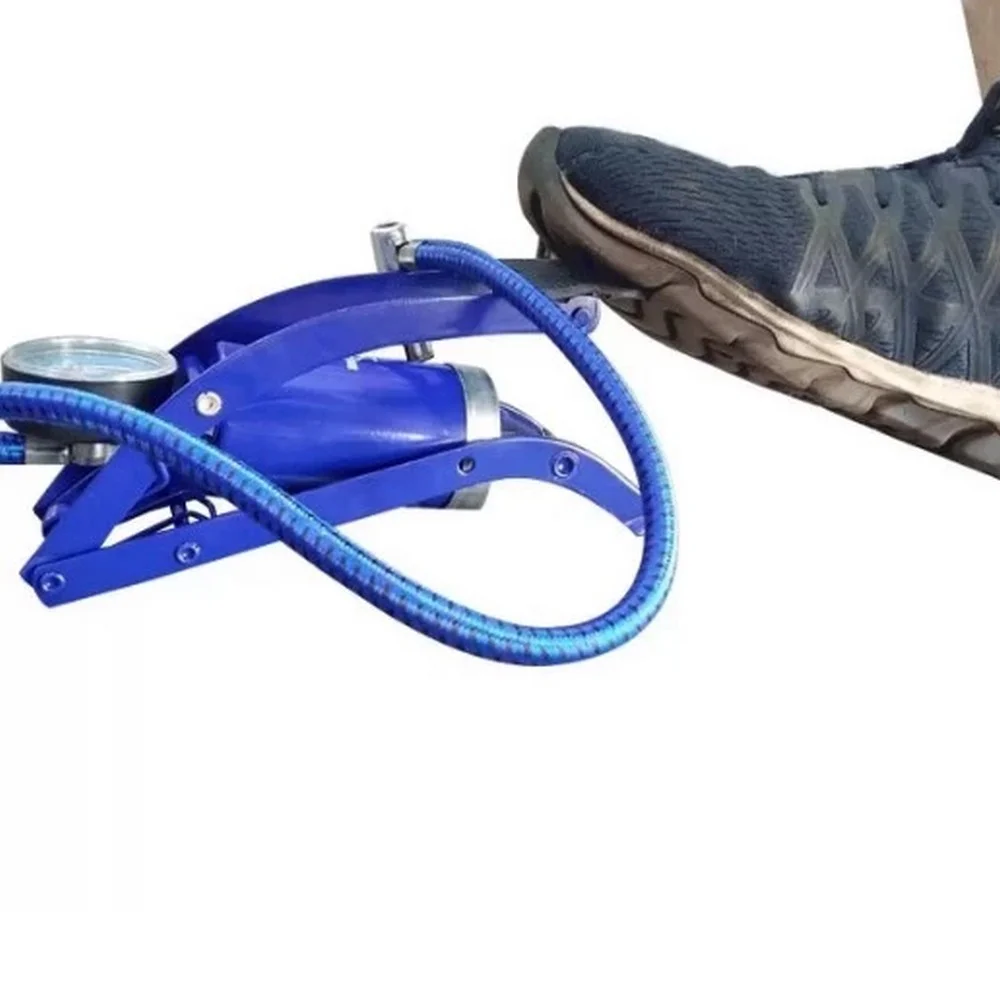 Bomba de Ar com Pedal Tanque Simples Com Manometro Brasfort 8406