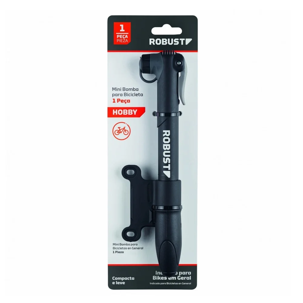 Bomba de Ar Manual Vertical Com KIT Fixacao 90PSI Robust S99802001