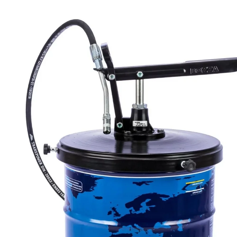 Bomba Manual com Balde para Graxa Mangueira 1,3M 20KG Bozza 8022-R20-G4