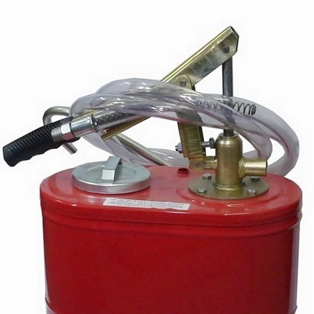 Bomba Manual com Balde para Oleo Alavanca e Mangueira 1,5M 12L Jactoil 361