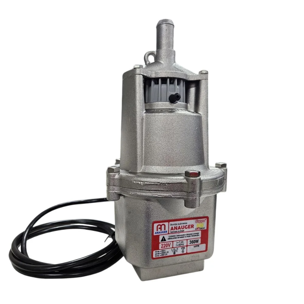 Bomba Submersa Vibratoria 2000L/H 220V 360W Anauger SAPPO 650