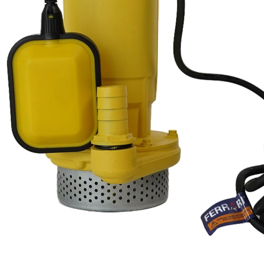Bomba Submersivel Para Drenagem de Agua Suja 7000L/H 220V 370W Ferrari BS-16 PREMIUM