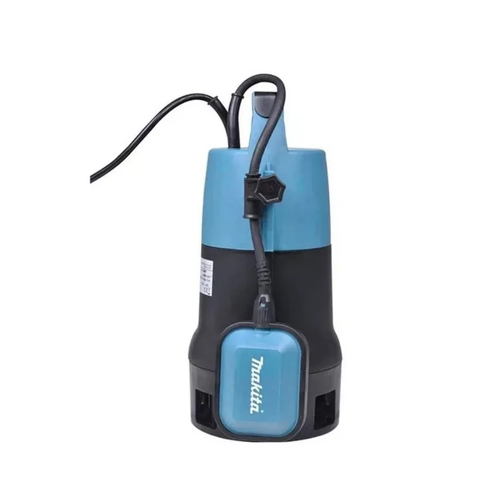 Bomba Submersivel Para Drenagem de Agua Suja e Contaminada 8400L/H 110V 400W Makita PF0410