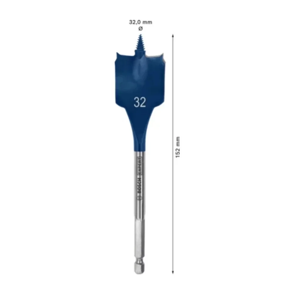 Broca Chata Expert Encaixe Hexagonal 32X152MM Bosch 2608900326