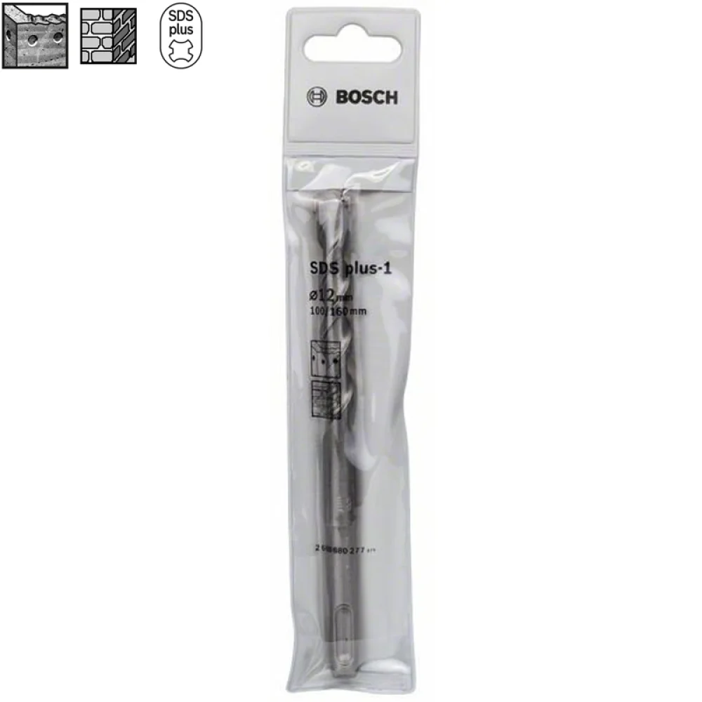 Broca de Widia Sds-Plus 12X100X160MM Bosch 2608680277
