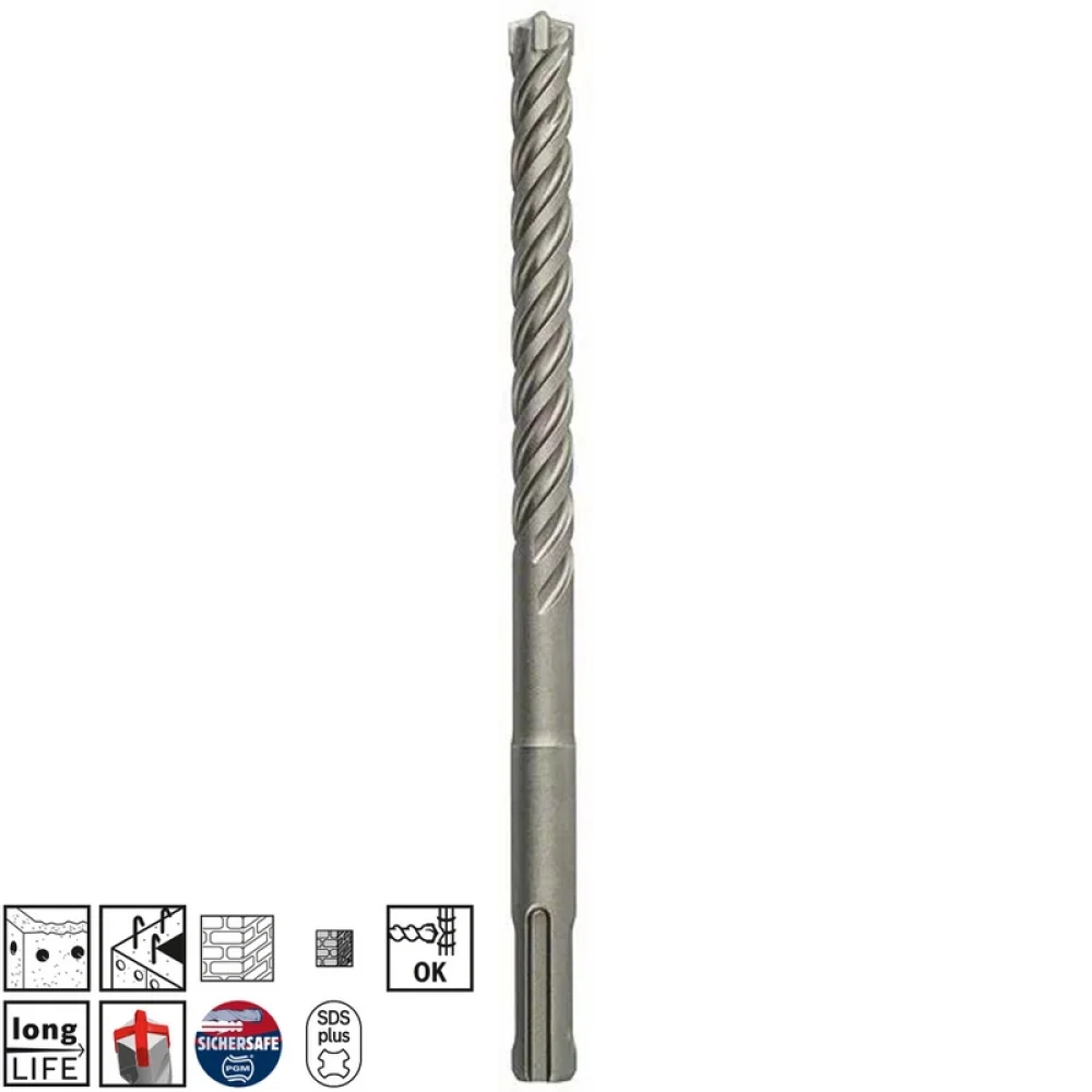 Broca de Widia Sds-Plus 5x 20X250X300MM Bosch 2608836640
