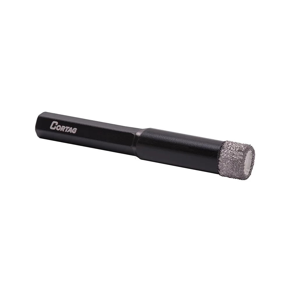 Broca Diamantada para Porcelanato Marmore Granito e Pedras Naturais 10MM Cortag 62130