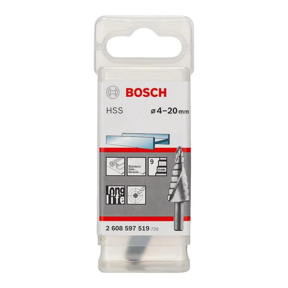 Broca Escalonada HSS 4A20MM Bosch 2608597519