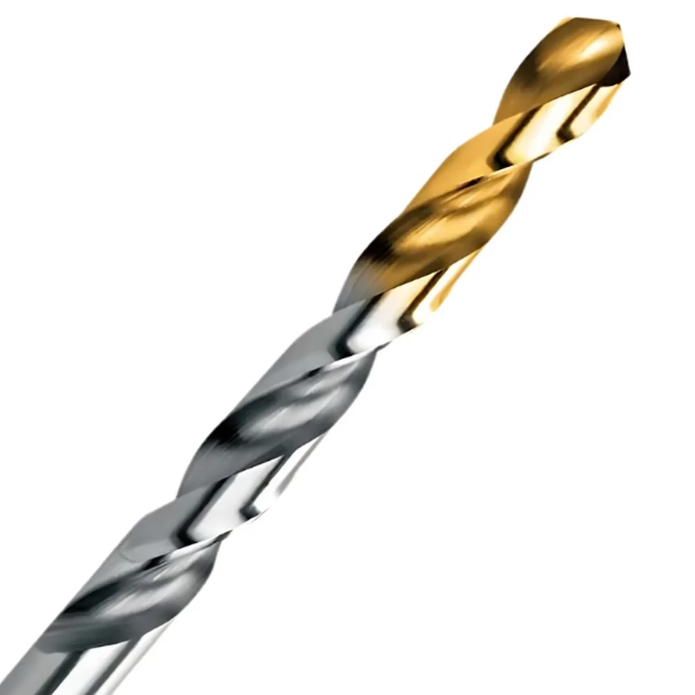 Broca Haste Paralela Cobertura de Titanio Alta Performance DIN 338 HSS 11/64" Lenox-Twill TW100
