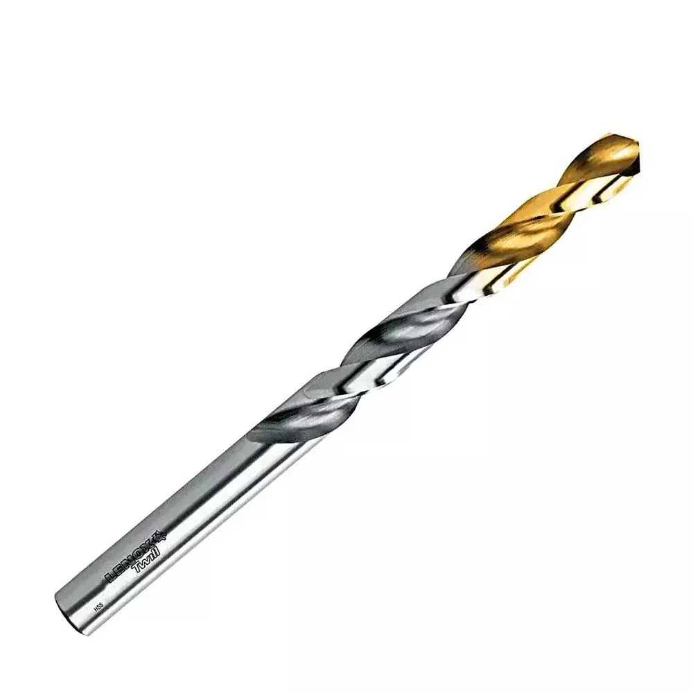 Broca Haste Paralela Cobertura de Titanio Alta Performance DIN 338 HSS 1/4" Lenox-Twill TW100