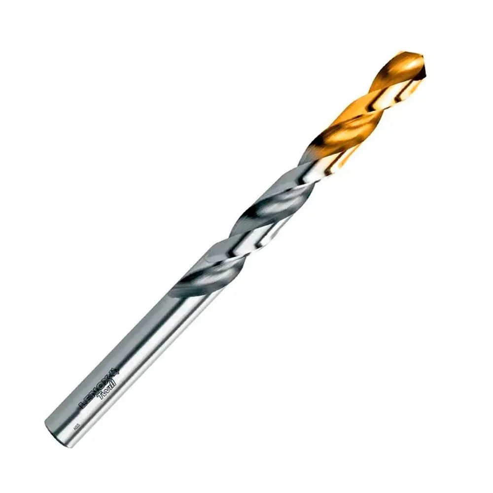 Broca Haste Paralela Cobertura de Titanio Alta Performance DIN 338 HSS 3/16" Lenox-Twill TW100