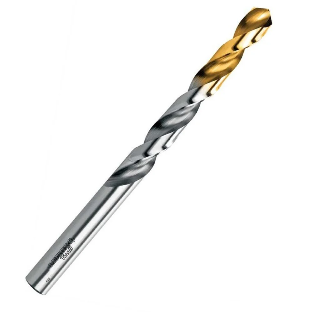Broca Haste Paralela Cobertura de Titanio Alta Performance DIN 338 HSS 5/16" Lenox-Twill TW100