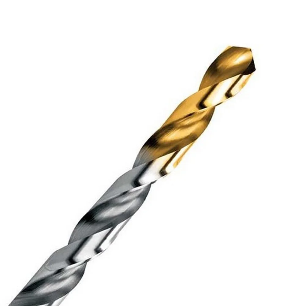 Broca Haste Paralela Cobertura de Titanio Alta Performance DIN 338 HSS 5/16" Lenox-Twill TW100