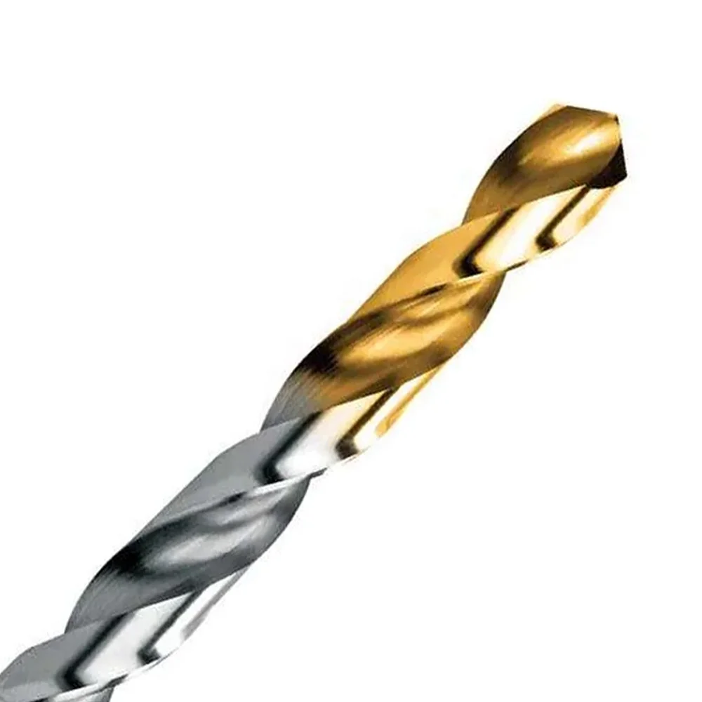 Broca Haste Paralela Cobertura de Titanio Alta Performance DIN 338 HSS 7/16" Lenox-Twill TW100