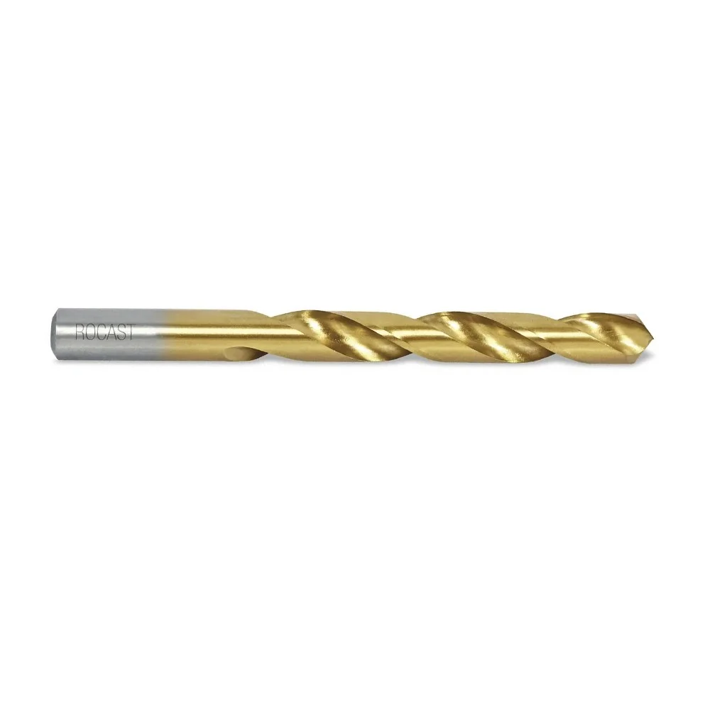 Broca Haste Paralela Din 338 Com Tratamento de Titanio HSS 3MM Rocast 1370005